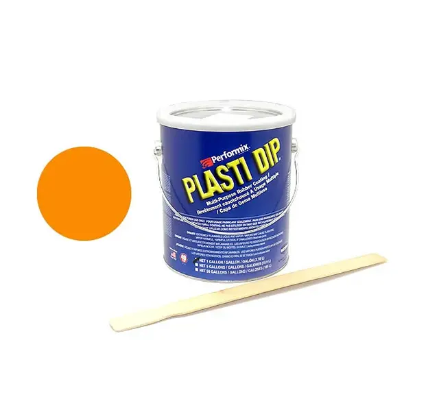 Plastidip Goma Líquida Naranja Mate (3Kg/3.78L) formato USA