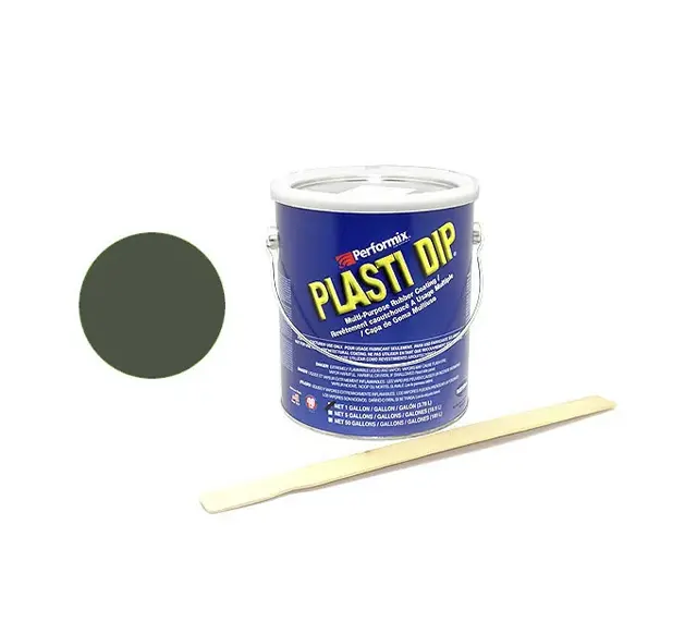 Plastidip Goma Líquida Verde Mate Camo (3Kg/3.78L) formato USA