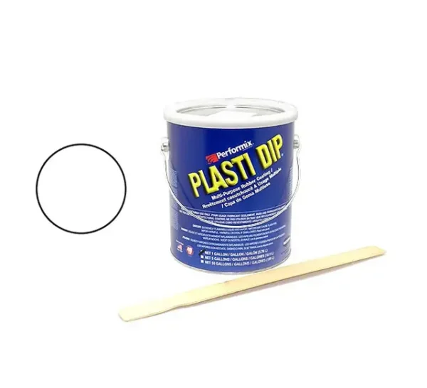 Plastidip Goma Líquida Blanco Mate (3Kg/3.78L) formato USA