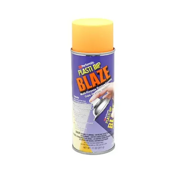 Plastidip Goma protectora en Spray NARANJA FLOUR mate