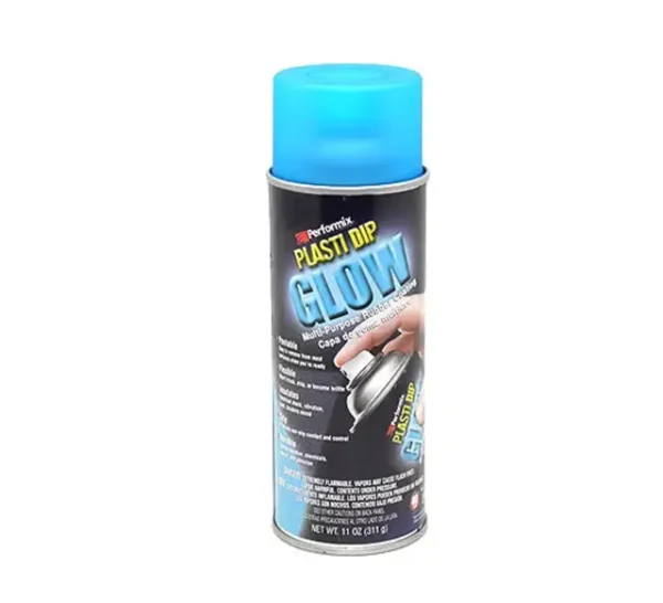 Plastidip Goma protectora Spray AZUL Resplandor (Glow)