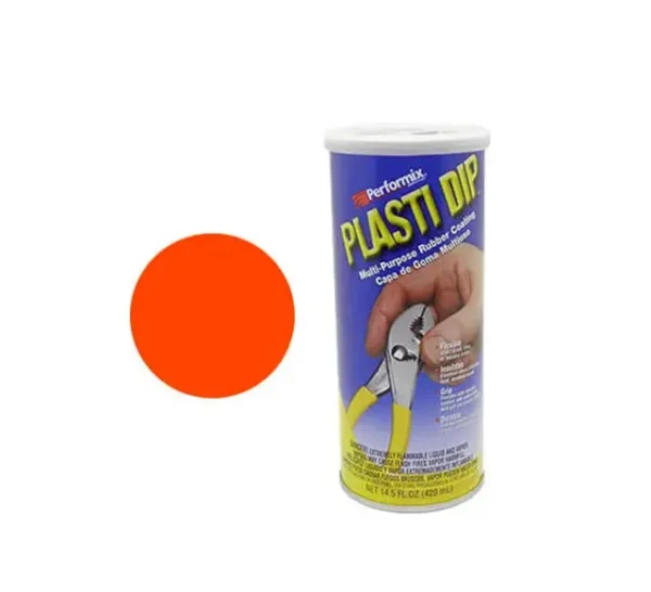 Plastidip goma líquida Naranja Fluorescente (429ml)