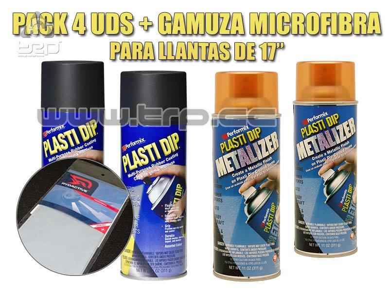 Plastidip Pack Llantas Efecto Cobre Llanta 17