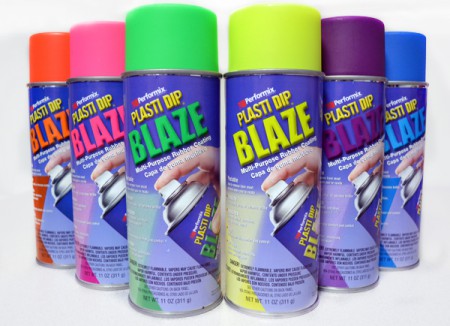 Colores Fluor (Blaze) de PlastiDip